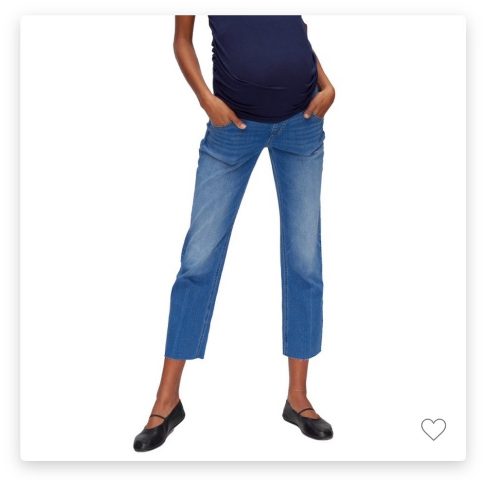 Motherhood Maternity Straight Leg Jeans